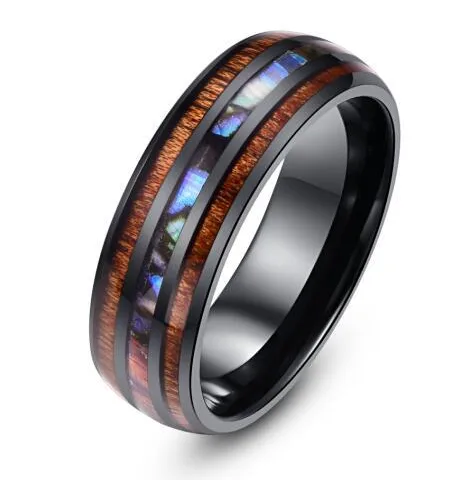Anillo Unisex Akitsune | Diseño Moderno En Acero Inoxidable | Talla US 6
