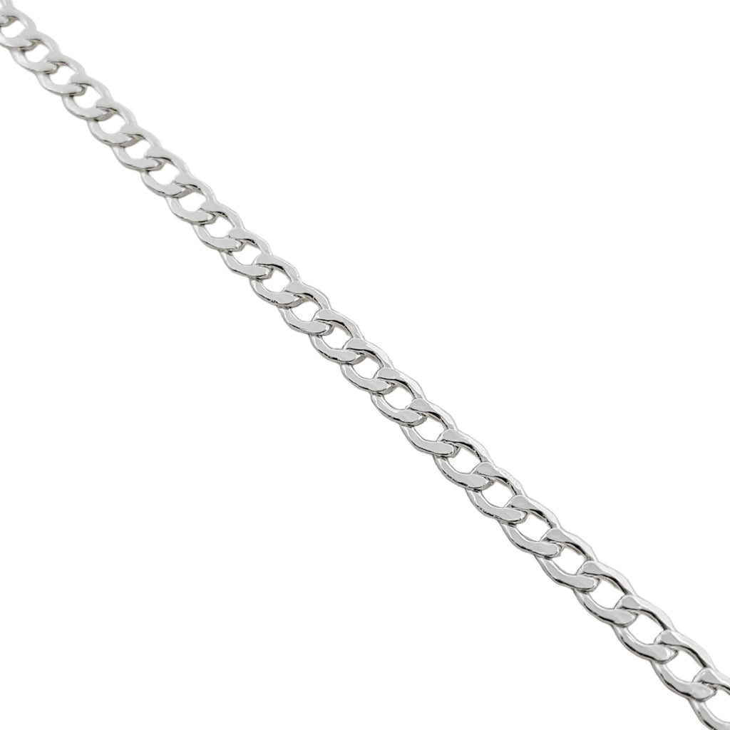 Cadena "Curb" en plata 925