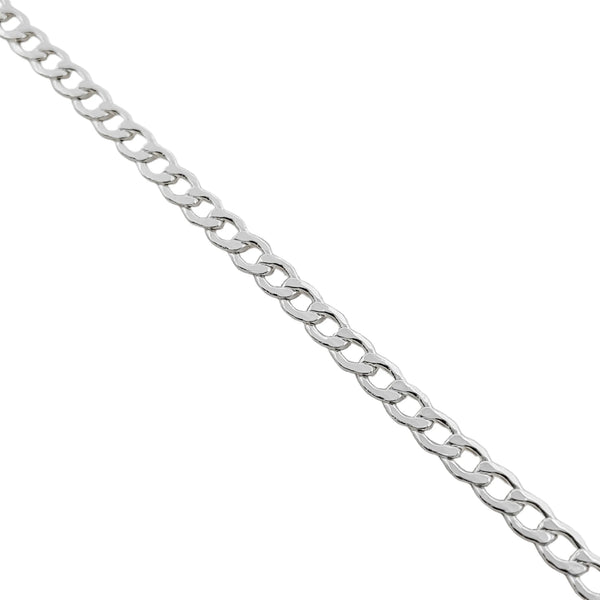 Cadena "Curb" en plata 925