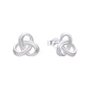 Aretes triqueta celta en plata 925