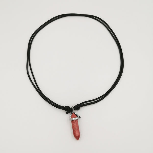 Cordón con dije de jaspe