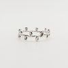 Anillo midi nudos en plata 925