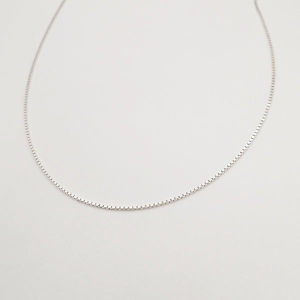 Cadena veneciana 40 cm en plata 925