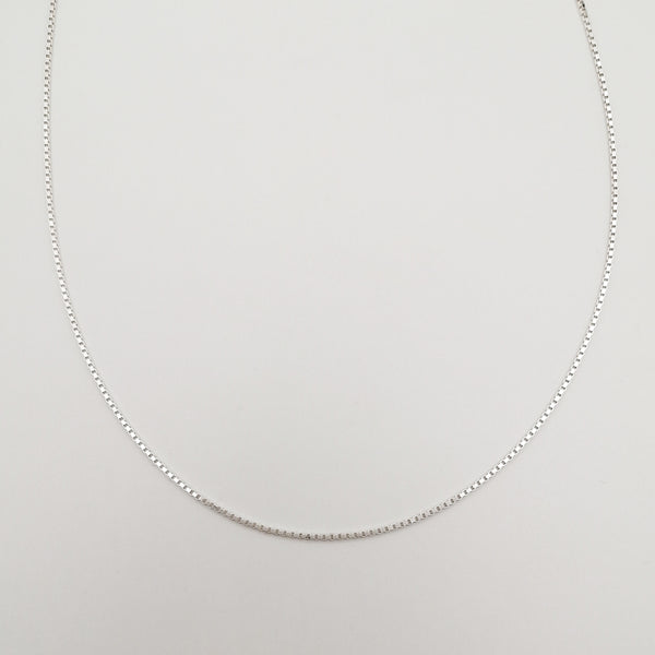 Cadena veneciana 40 cm en plata 925 